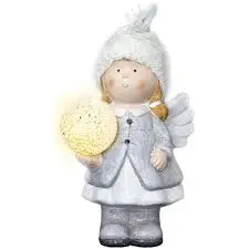 Vianočná dekorácia RXL472 anjel 2xLR44